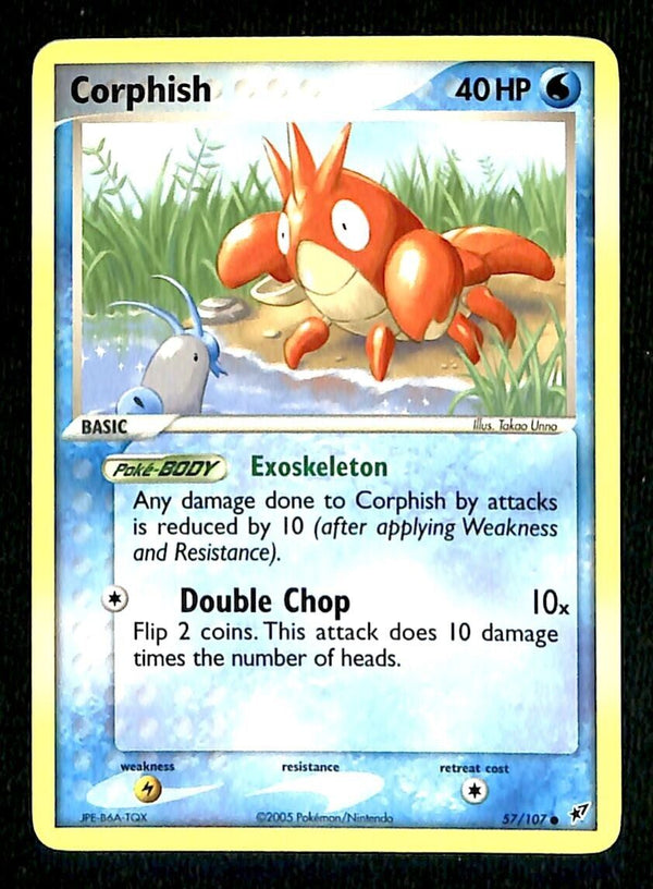Corphish EX Deoxy NM, 57/107 Pokemon Card