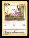 Rattata Base Set 1999 Unlimited Print NM, 61/102 Pokemon Card.