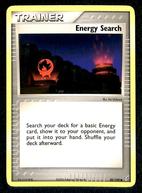Energy Search Crystal Guardians NM, 86/100 Pokemon Card