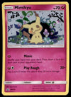 Mimikyu Cosmos Holo Black Star Promo SM163, NM Pokemon Card