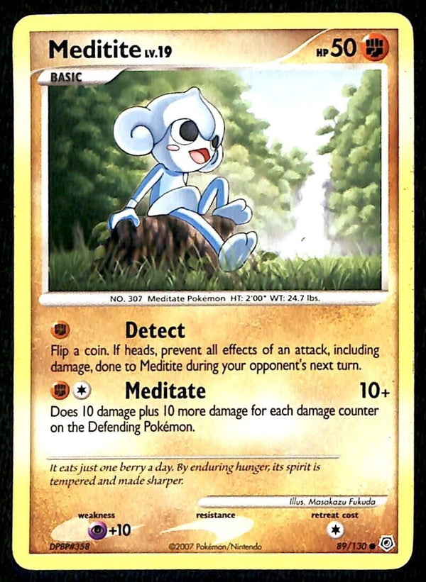 Meditite Diamond & Pearl EX, 89/130 Pokemon Card