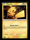Pikachu Cosmos Holo Temporal Forces 051/162, NM Pokemon Card