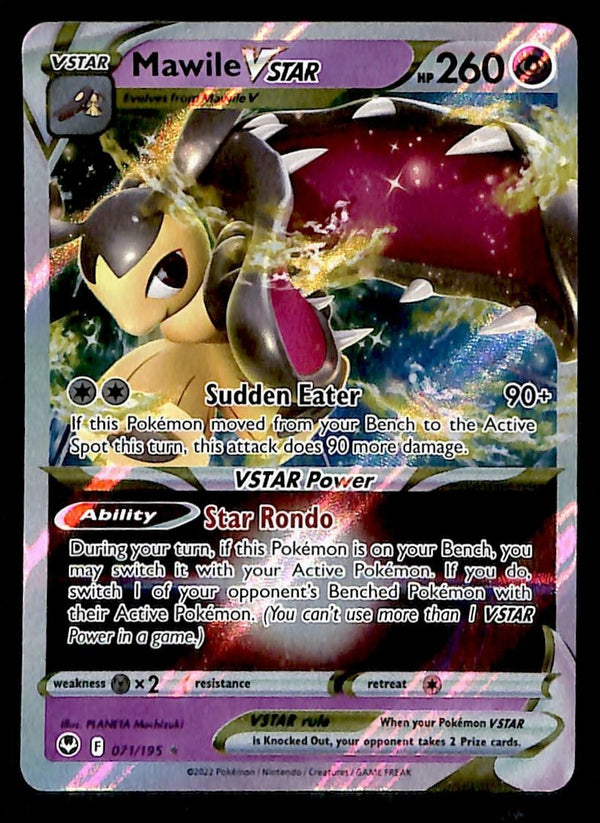 Mawile Vstar Silver Tempest 071/195, NM Pokemon Card
