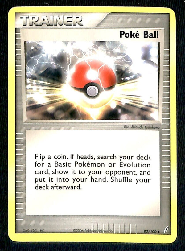 Poke Ball Crystal Guardians NM, 82/100 Pokemon Card