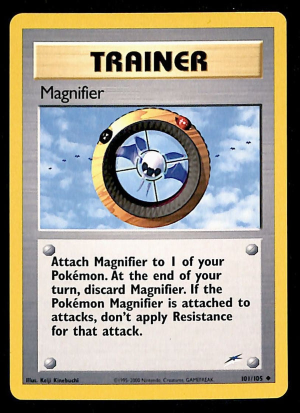 Magnifier Neo Destiny Unlimited 101/105, NM Pokemon Card