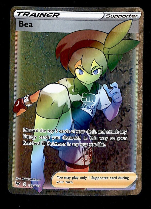 Bea Rainbow Secret Rare Vivid Voltage 193/185, NM Pokemon Card