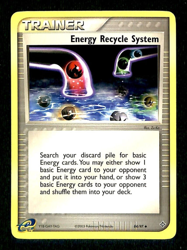 Energy Recycle System EX Dragon NM, 84/97 Pokemon Card