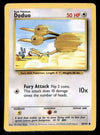Doduo Base Set 1999 Unlimited Print VG, 48/102 Pokemon Card.