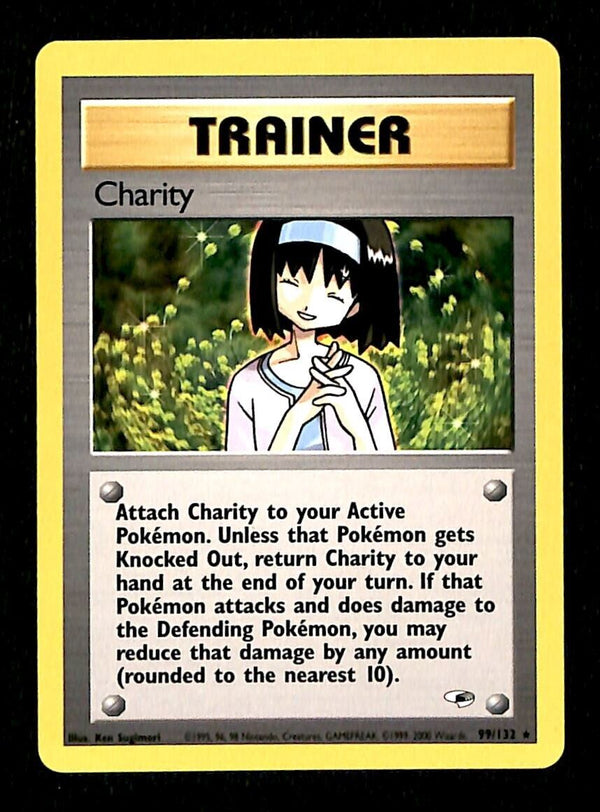 Charity Gym Heroes NM, 99/132 Pokemon Card.