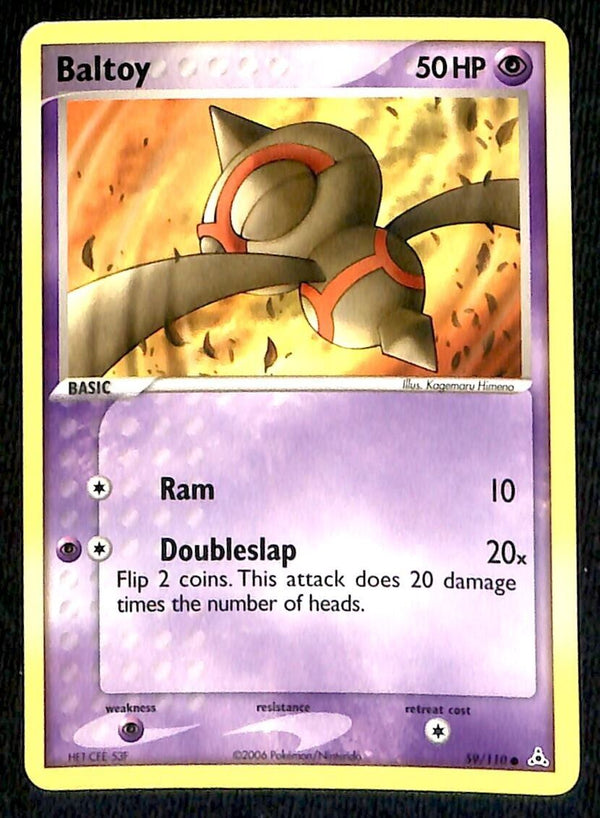Baltoy Holon Phantoms NM, 59/110 Pokemon Card