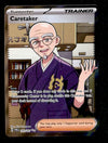 Caretaker Full Art TrainerTwilight Masquerade 203/167, NM Pokemon Card