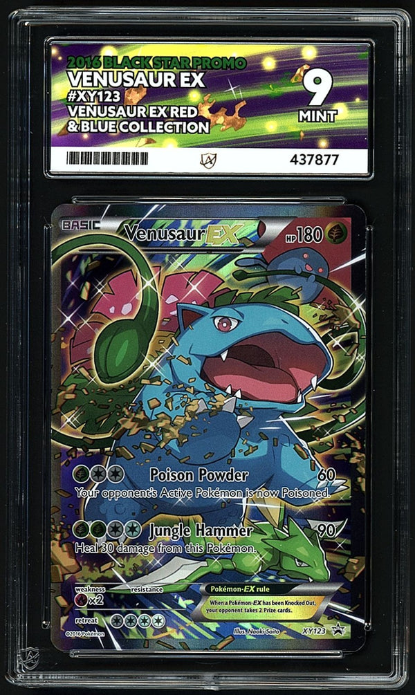 Venusaur EX Promo XY123, ACE 9 Pokémon Card