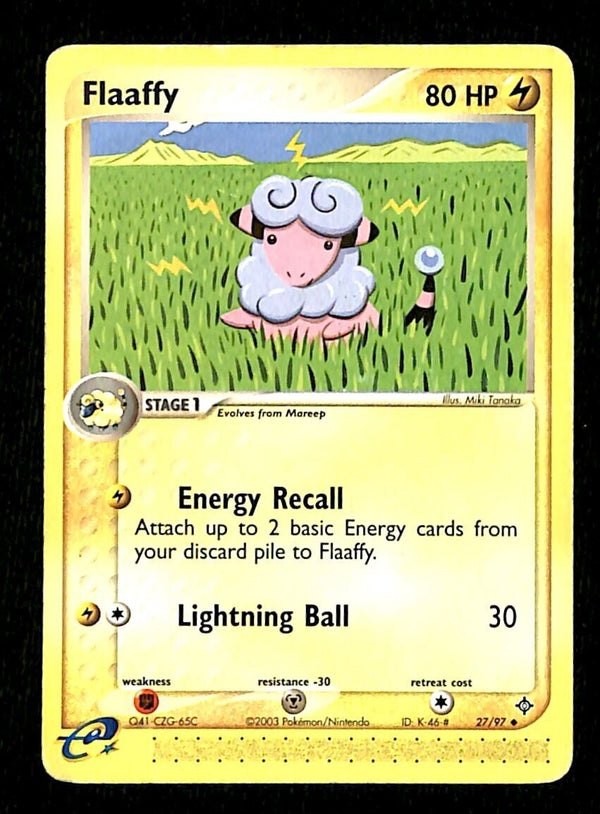 Flaaffy EX Dragon VG, 27/97 Pokemon Card