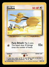 Doduo Base Set 1999 Unlimited Print NM, 48/102 Pokemon Card.