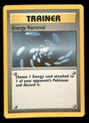 Energy Removal Base Set 1999 Unlimited Print LP, 92/102 Pokemon Card.