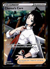 Cheren's Care Full Art Trainer Brilliant Stars 168/172 ,NM Pokemon Card