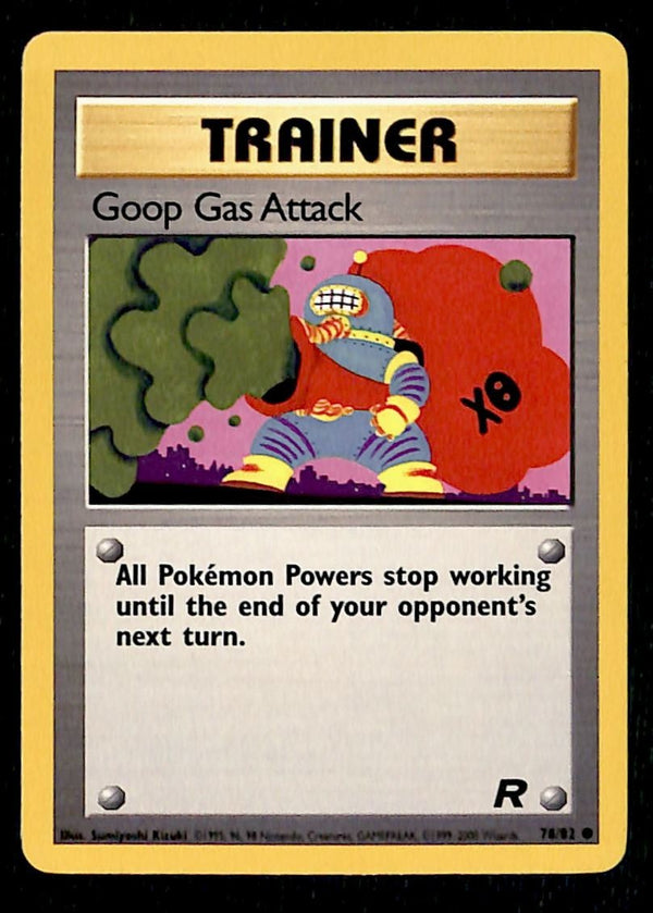 Goop Gas Attack Team Rocket 78/82, NM Pokemon Card