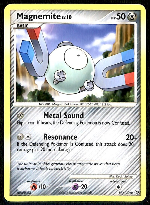 Magnemite Diamond & Pearl NM, 87/130 Pokemon Card