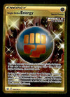 Single Strike Energy Gold Secret Rare Battle Styles 183/163, NM Pokemon Card