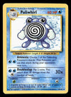 Poliwhirl Base Set 1999 Unlimited Print LP, 38/102 Pokemon Card.