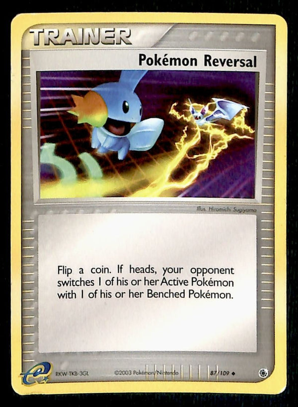 Pokemon Reversal Ruby And Sapphire MP, 87/109 Pokemon Card