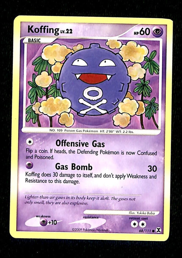 Koffing Rising Rivals NM, 68/111 Pokemon Card