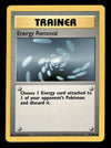 Energy Removal Base Set 1999 Unlimited Print NM, 92/102 Pokemon Card.