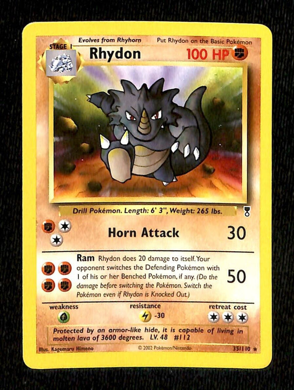 Rhydon Legendary Collection EX, 35/110 Pokemon Card