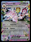 Espeon EX Ultra Rare Prismatic Evoloutions 034/131, NM Pokemon Card