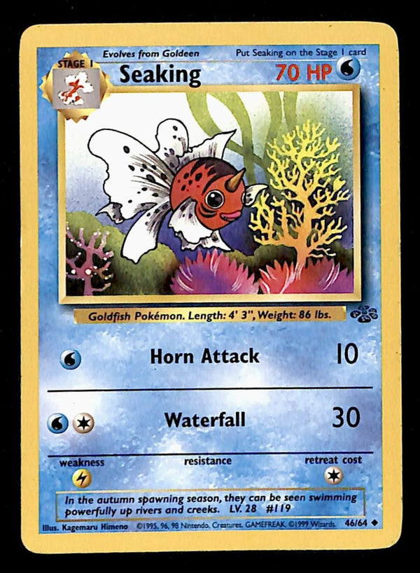 Seaking Jungle MP, 46/64 Pokemon Card