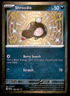 Shroodle Shiny Paldean Fates 189/091, NM Pokemon Card