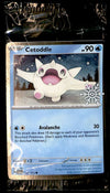 SEALED Cetoddle Snowflake Stamp Promo PAL 053/193, NM Pokemon Card