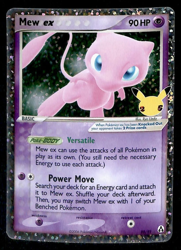 Mew EX Celebrations 25th Anniversary 88/92, NM Pokemon Card