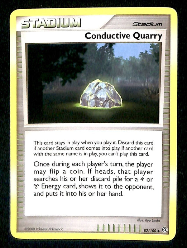 Conductive Quarry Stormfront NM, 82/100 Pokemon Card
