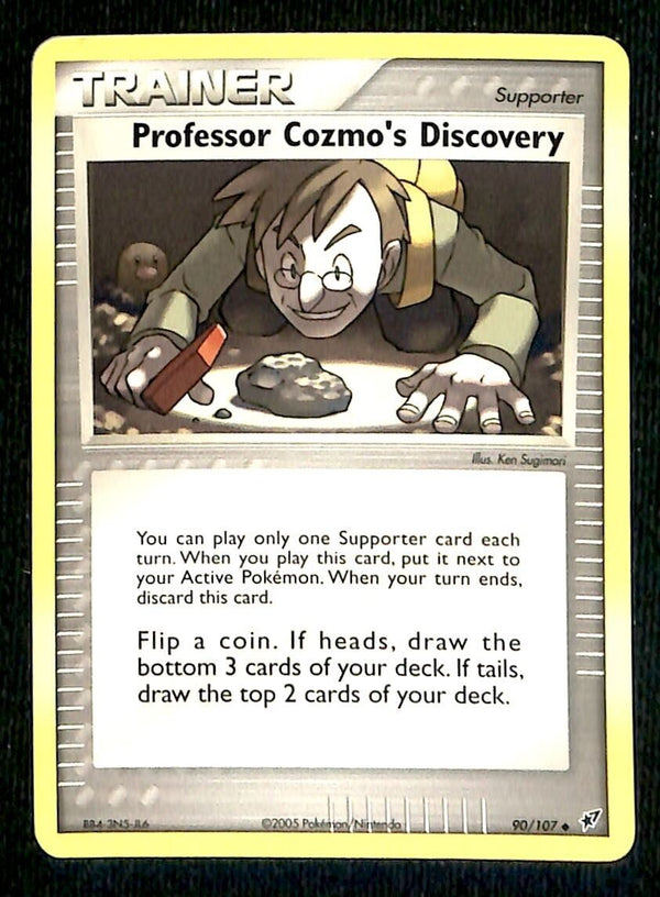 Professor Cozmos Discovery EX Deoxy NM, 90/107 Pokemon Card