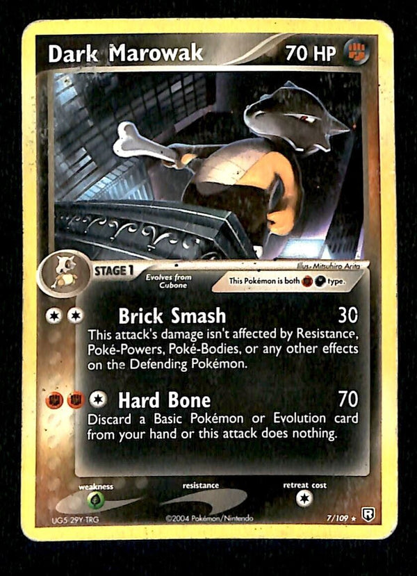 Dark Maraowak Team Rocket Returns VG, 7/109 Pokemon Card