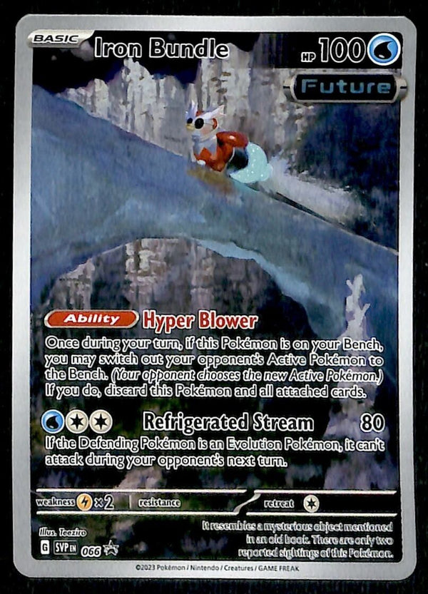Iron Bundle Black Star Promo SVP 066, NM Pokemon Card