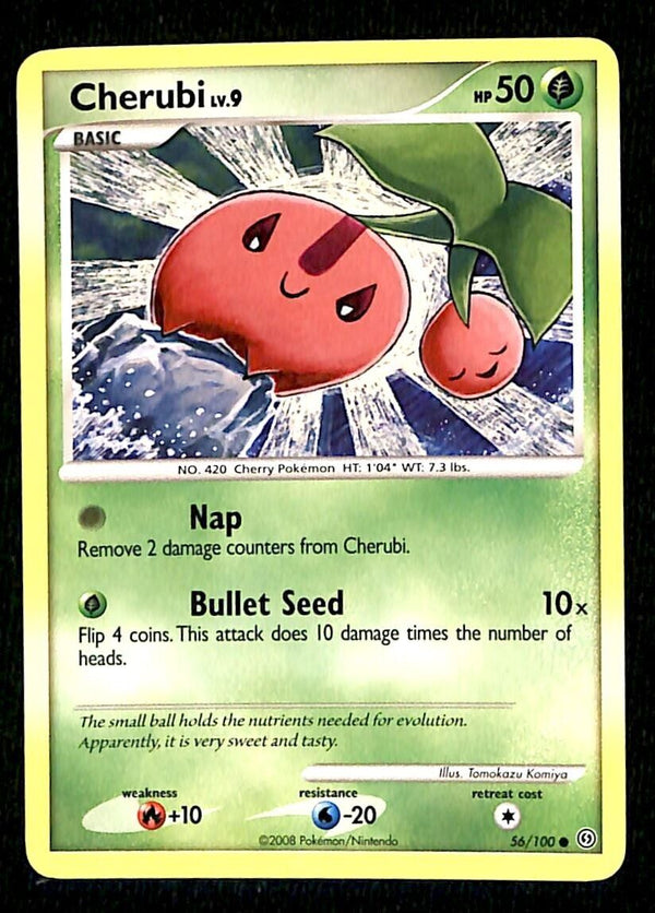 Cherubi Stormfront NM, 56/100 Pokemon Card