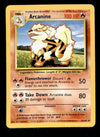 Arcanine Base Set 1999 Unlimited Print LP, 23/102 Pokemon Card.
