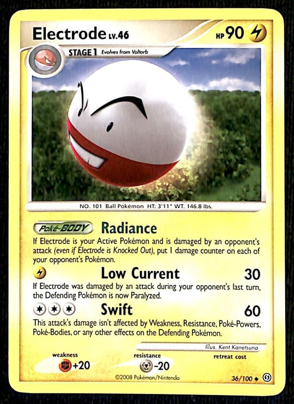 Electrode Stormfront NM, 36/100 Pokemon Card