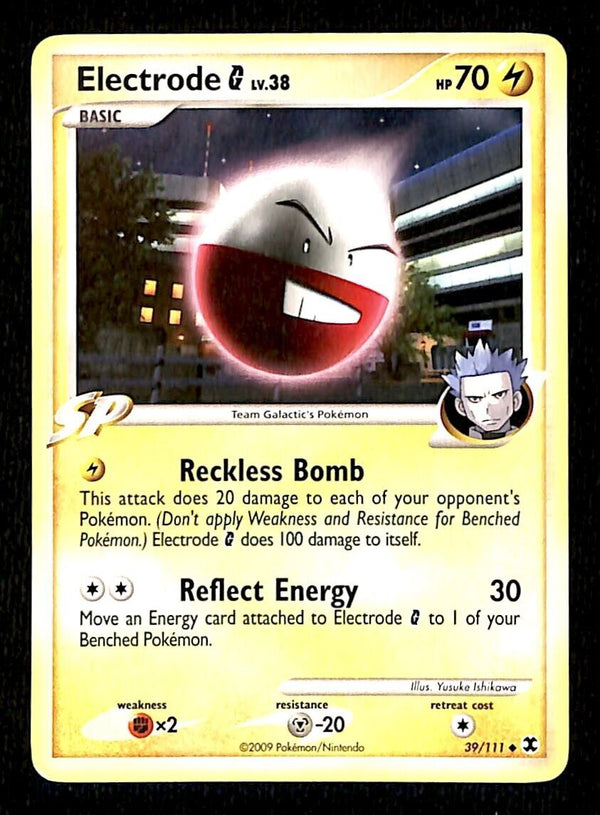 Electrode Rising Rivals NM, 39/111 Pokemon Card