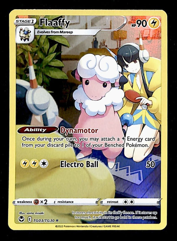 Flaaffy Trainer Gallery Silver Tempest TG03/TG30, NM Pokemon Card