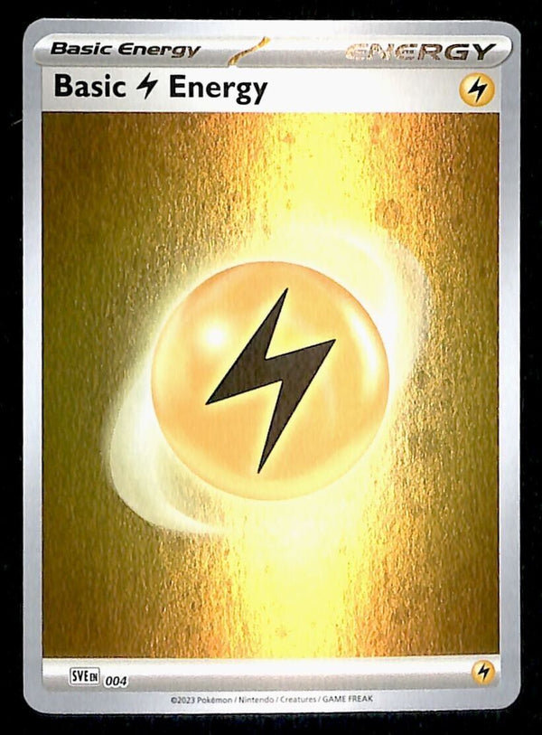 Electric Energy Holo Scarlet & Violet 151 SVE 004, NM Pokemon Card