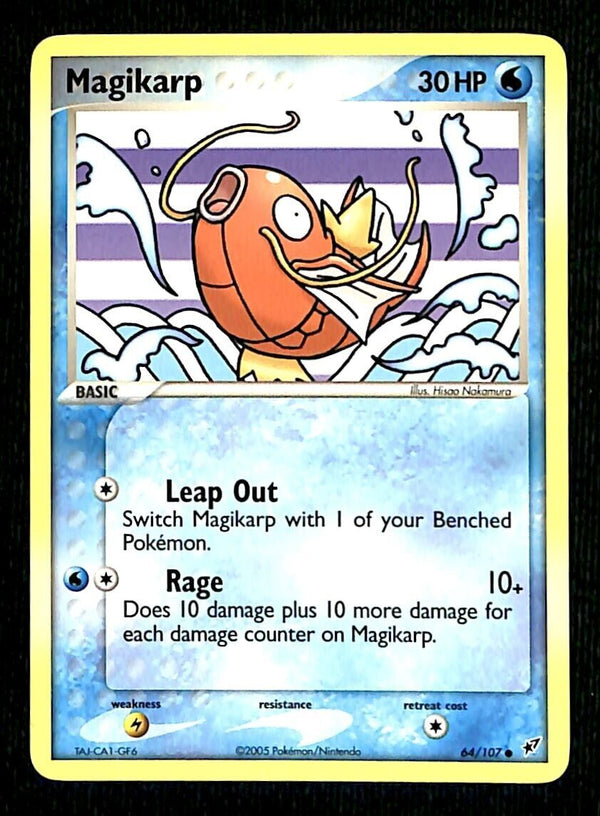 Magikarp EX Deoxy NM, 64/107 Pokemon Card
