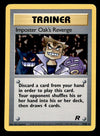 Imposter Oak's Revenge Team Rocket 76/82, NM Pokemon Card