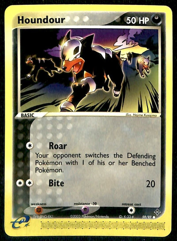 Houndoom EX Dragon NM, 59/97 Pokemon Card