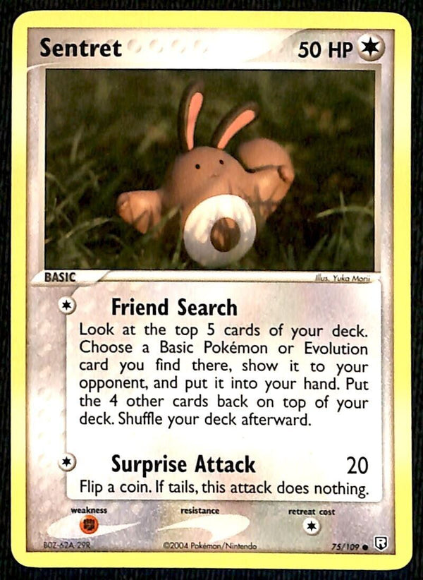 Sentret Team Rocket Returns NM, 75/109 Pokemon Card