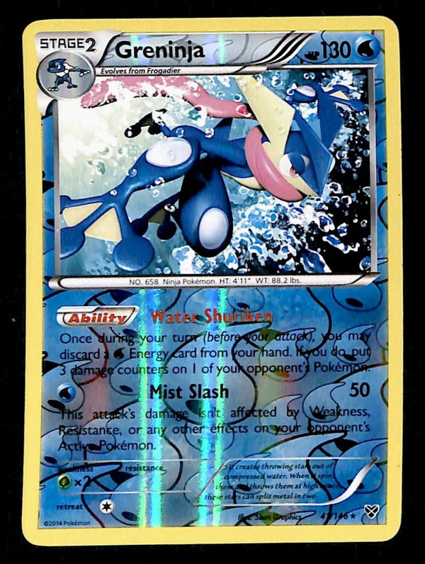 Greninja Reverse Holo  XY Base 41/122, EX Pokemon Card