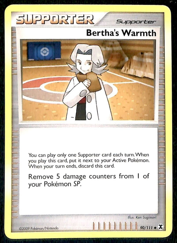 Berthas Warmth Rising Rivals NM, 90/111 Pokemon Card