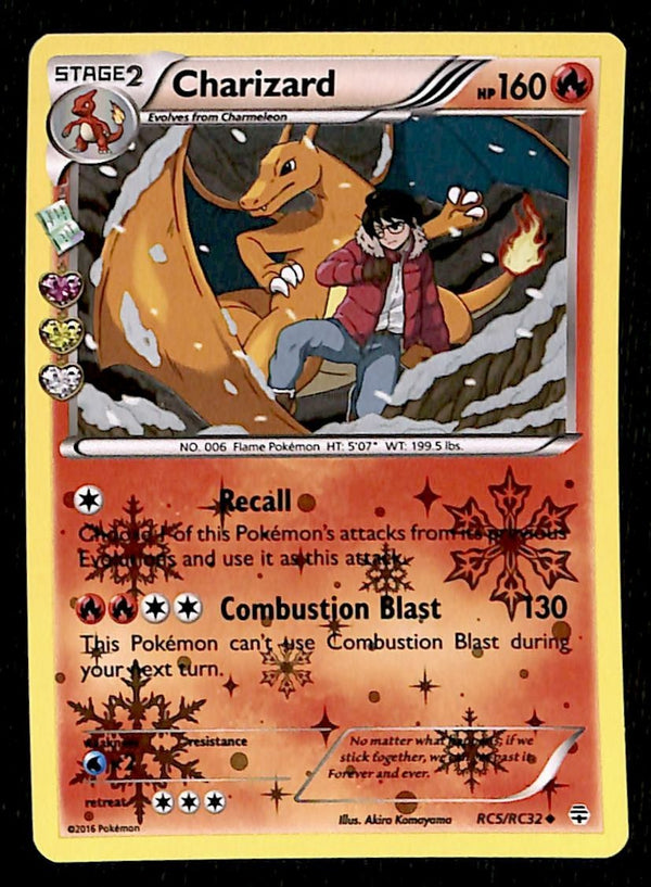 Charizard Holo Generations Radiant Collection RC5/RC32, EX Pokemon Car